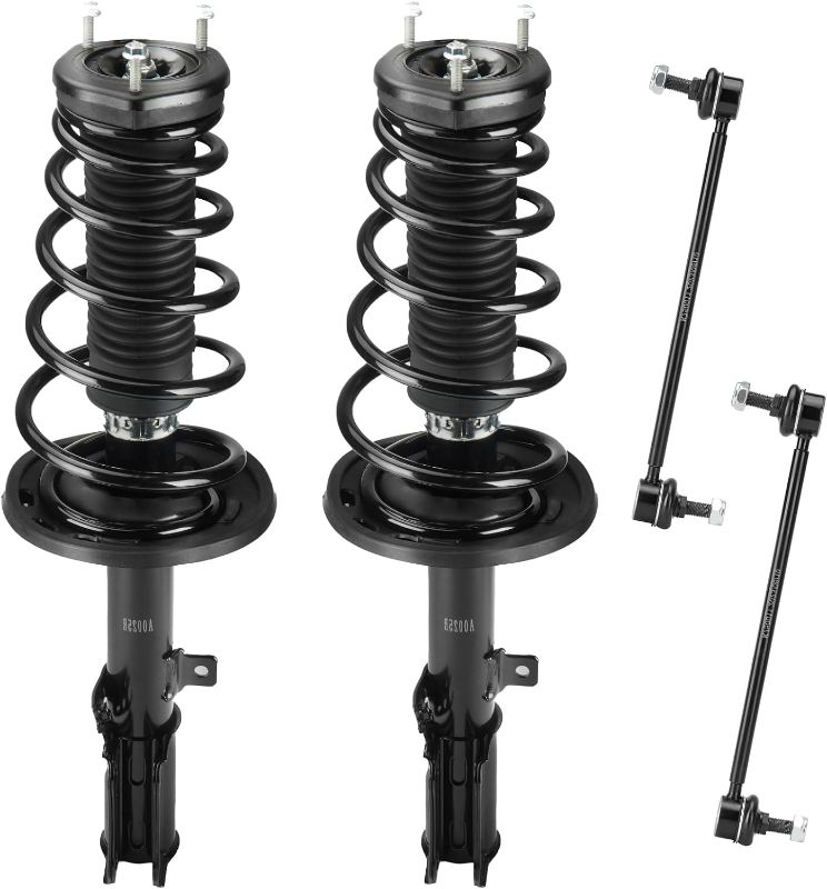 Photo 1 of Rear Coil Spring Strut & Stabilizer Sway Bar Links Fit for Toyota Avalon 2006-2011, Camry 2007-2011, for Lexus ES350 2007-2012, Shock Absorber and Sway Bar Link Replace for 172309, 172310, K750011 