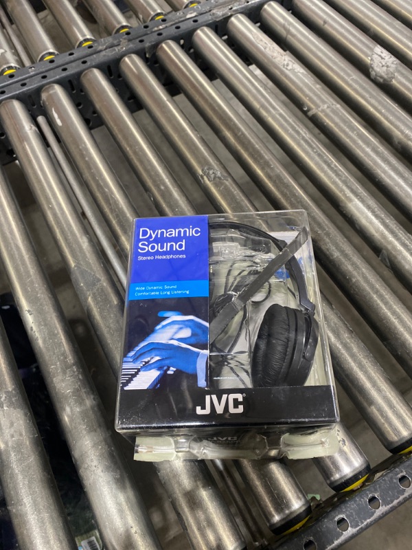 Photo 2 of JVC HARX500 Full-Size Headphones (Silver) 500 Standard Packaging