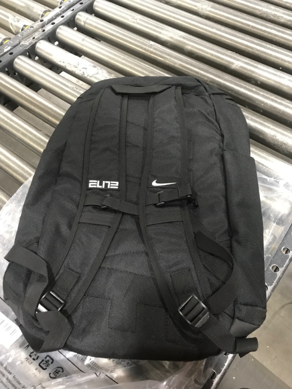Photo 3 of  Nike Hoops Elite Pro Backpack BLACK/BLACK/MTLC COOL GREY 