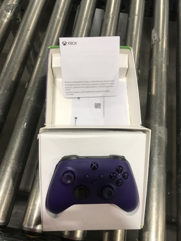 Photo 2 of Xbox Core Wireless Gaming Controller – Astral Purple – Xbox Series X|S, Xbox One, Windows PC, Android, and iOS Purple Wireless Controllers