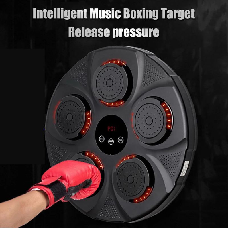 Photo 1 of boxing wall mount machine Intelligent Music Boxing Machine , Wall Mounted Boxing Target For Home Training Punching Equipment For Kids And Adults, Hand/Eye/Speed Reaction 