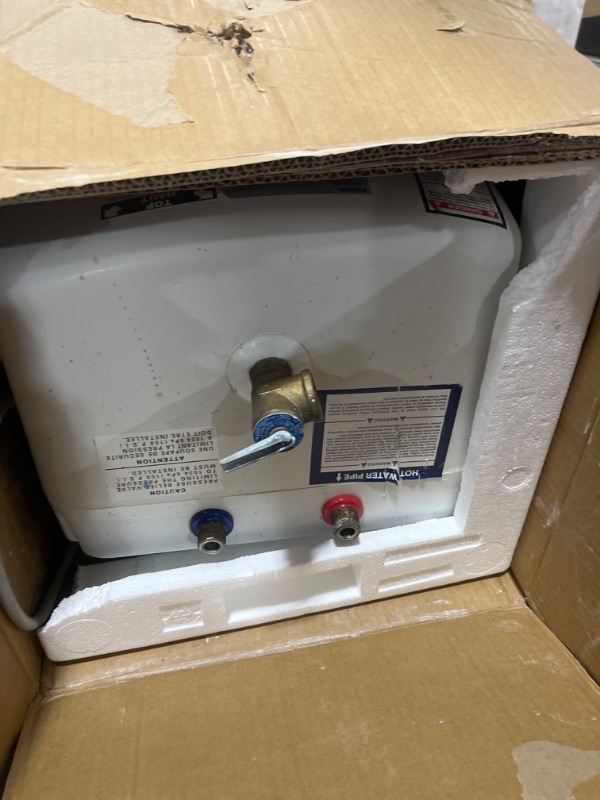 Photo 2 of Bosch Electric Mini-Tank Water Heater Tronic 3000 T 4-Gallon (ES4) - Eliminate Time for Hot Water - Shelf, Wall or Floor Mounted 4 Gallon