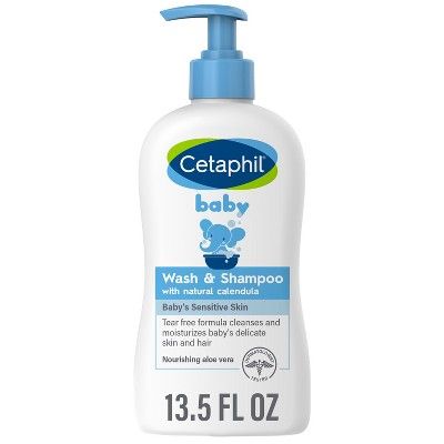 Photo 1 of 2 PACK Cetaphil Baby 2-in-1 Hair Shampoo And Body Wash - 13.5 fl oz