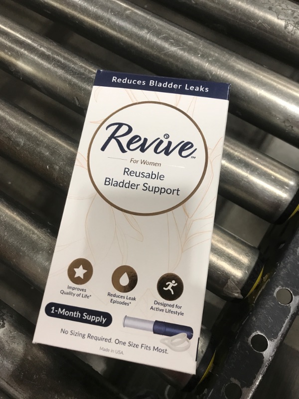 Photo 2 of  Revive Bladder Support for Women | Discreetly Control Leaks for up to 12 Hours | Supports Stress Incontinence | Comfortable Alternative to Pads & Liners, Reusable & Easy-to-Use | 1 Pack, 31 Day Supply 