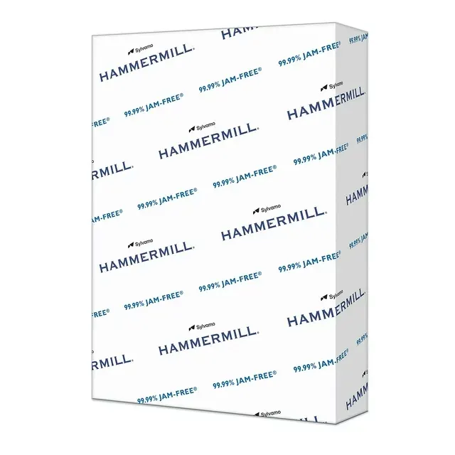 Photo 1 of Hammermill Copy Plus 8.27" x 11.69" Copy Paper 20 lbs. 92 Brightness 500 Sheets/Ream (105500) 