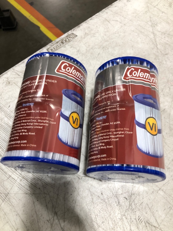Photo 1 of 2 Pack -Coleman SPA Filter Cartridge (VI)