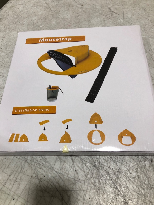 Photo 1 of Mouse Traps Bucket Humane No Kill with Gloves,Mice Traps,Multi-Catch, Auto-Reset,Rat Trap Indoor for Home-No Chemicals or Glue Needed-Durable ABS Material-5 Gallon Bucket Compatible (1 Pack)