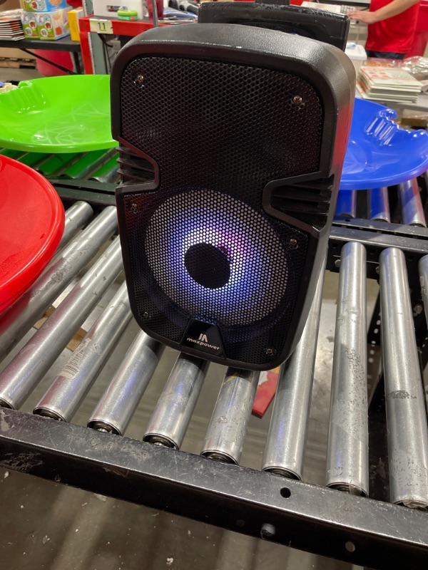 Photo 2 of SuperSonic - 8" Tailgate Bluetooth Speaker, 6 - 8" Tailgate Speakers - Black (IQ-4708DJBT)
