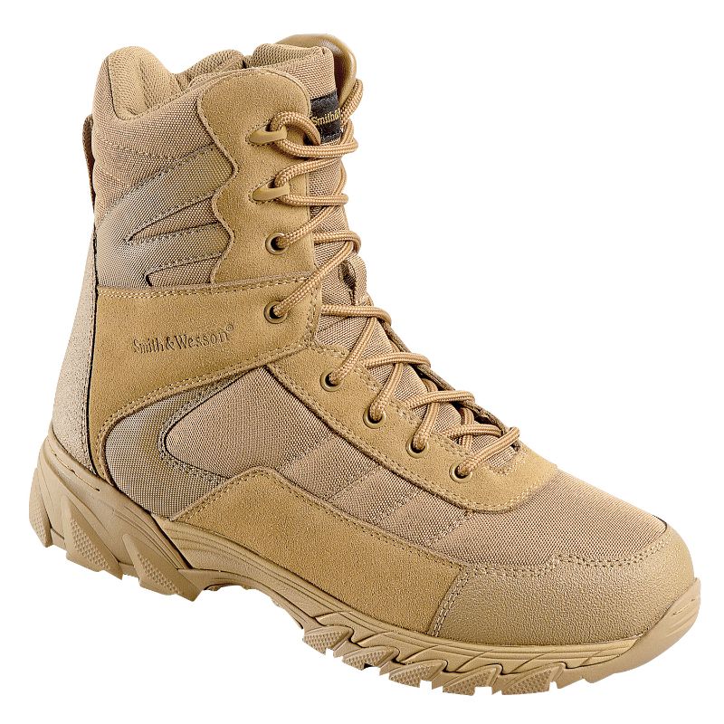 Photo 1 of Smith & Wesson Ranger Side-Zip Water Resistant Men's Tactical Service Boots
