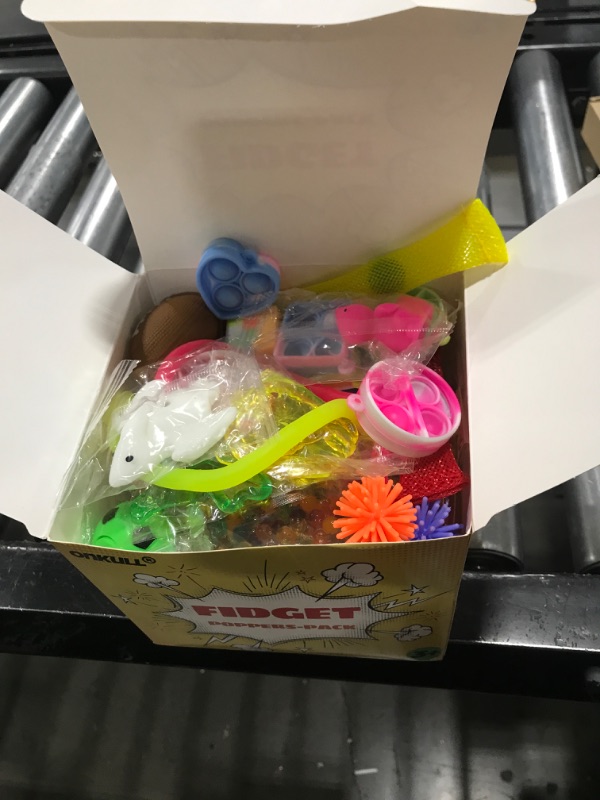Photo 2 of Fidget Toys Set, 80 Pack Sensory Toys Party Favors Kids Autism Autistic Children, Classroom Treasure Box Chest Prizes Pinata Stuffer Gifts Small Mini Bulk Toy Carnival ADHD
