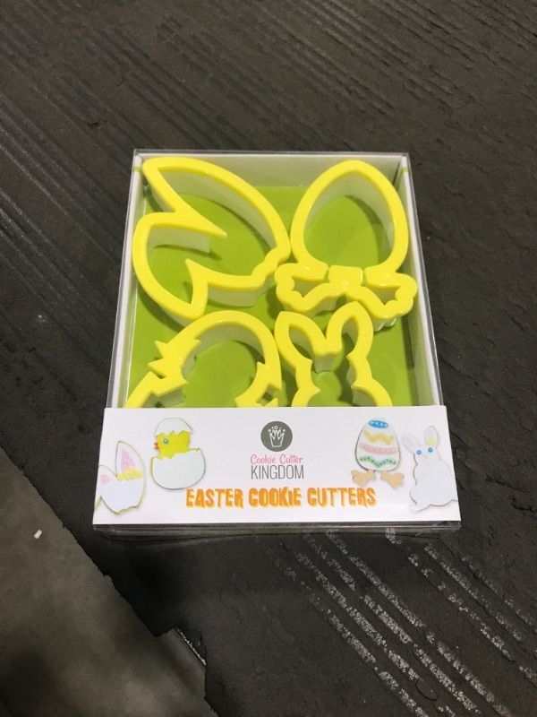 Photo 2 of Cookie Cutter Kingdom - Cookie Cutters - Cookie Cutter Mold Perfect for Cakes Biscuits and Sandwiches (Easter 4 Pack)

