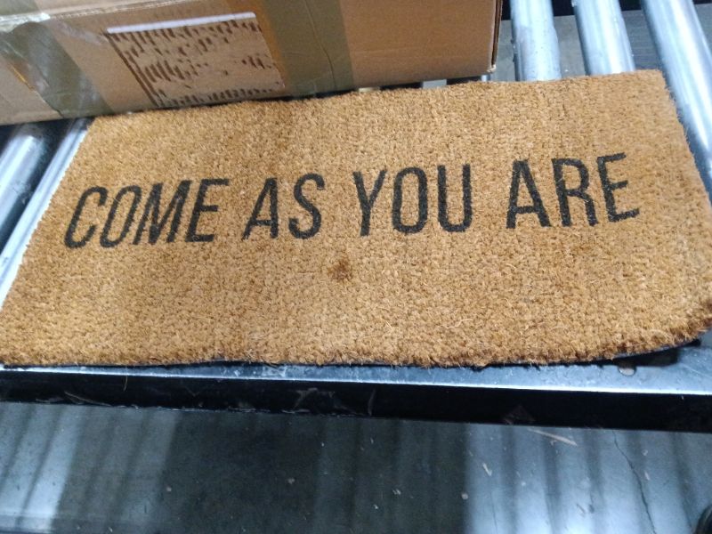 Photo 1 of Come as you Are Welcome Mat
