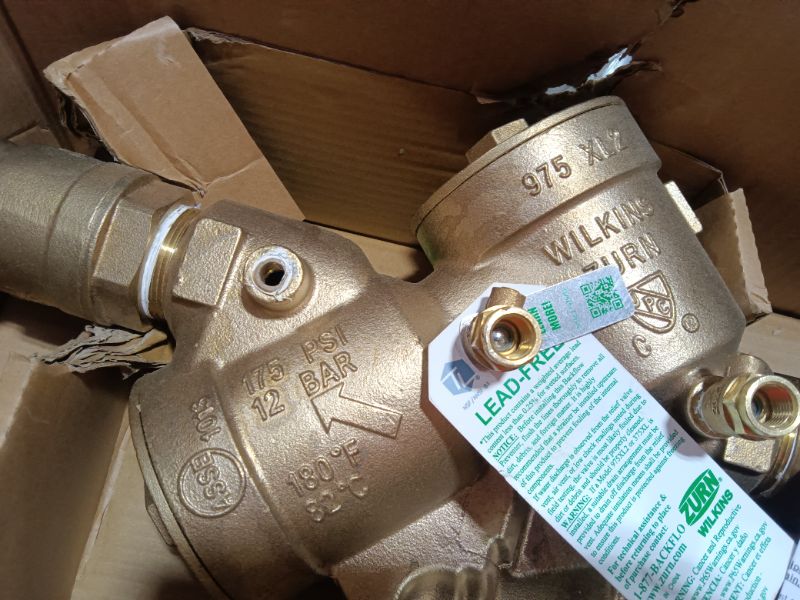 Photo 4 of Wilkins 115-975XL2 1.5-Inch Lead Free Reduced Pressure Backflow Preventer