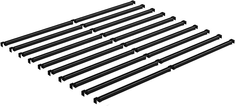 Photo 1 of Hunlostten Metal Slats for Cal King Size Bed, Cal King Bed Slats Replacement, Enhance Support, Easy Assembly 