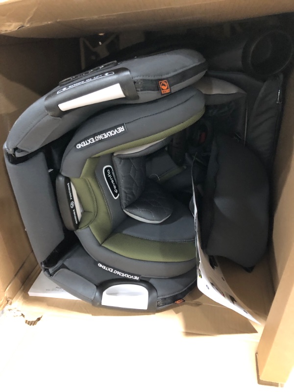 Photo 2 of Revolve360 Extend All-in-One Rotational Car Seat with Quick Clean Cover (Rockland Green)
