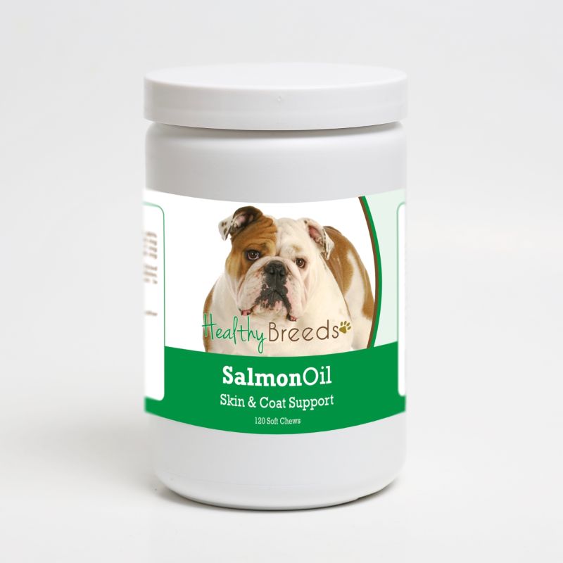 Photo 1 of 192959018608 Bulldog Salmon Oil Soft Chews - 120 Count
