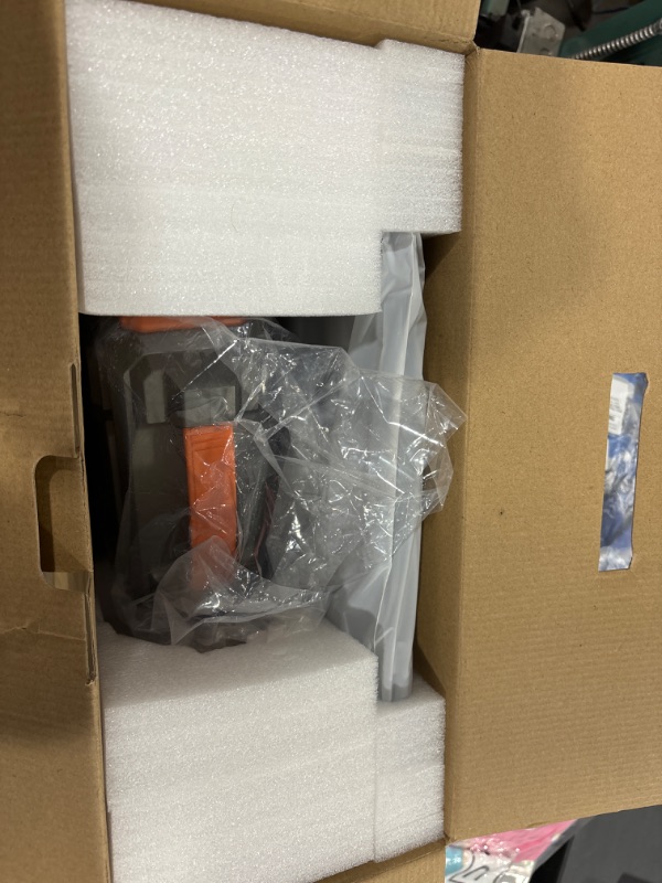 Photo 1 of Portable Solar Generator, 300W Portable Power Station with Foldable 60W Solar Panel, 110V Pure Sine Wave, 280Wh Lithium Battery Pack with DC AC Outlet for Home Use, RV, Outdoor Camping Adventure Black Orange