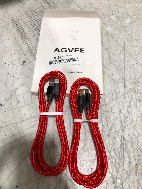 Photo 1 of Red Cables For PS4 Remotes. 2 Pack.