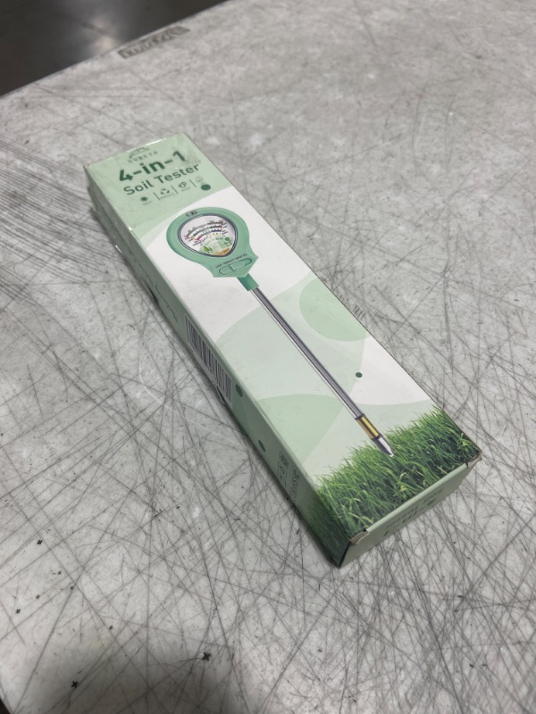 Photo 2 of 2024 Upgraded Soil Moisture Meter for Plants, Soil pH Meter, 4-in-1 Soil Tester for Light/Fertility/Moisture/pH, Soil Test Kit for Garden, Lawn, Farm, Greenhouse, Indoor & Outdoor