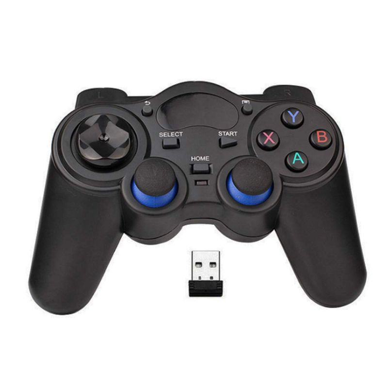 Photo 1 of FANDRAGON USB Wireless Gaming Controller Gamepad for PC/Laptop Computer(Windows XP/7/8/10) & PS3 & Android & Steam - [Black] (black)
