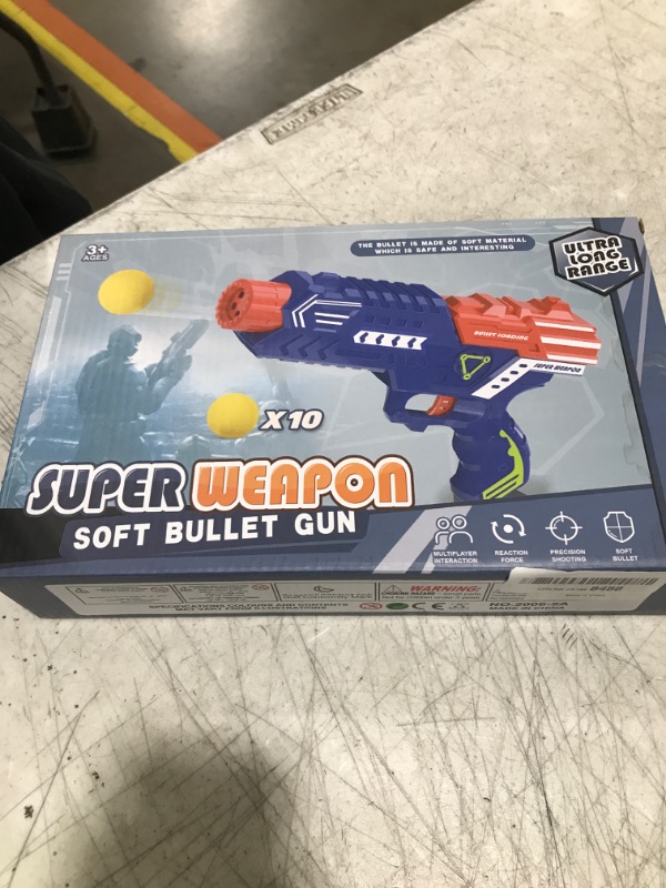 Photo 1 of Super Weapon Soft Bullet Gun for Kids.