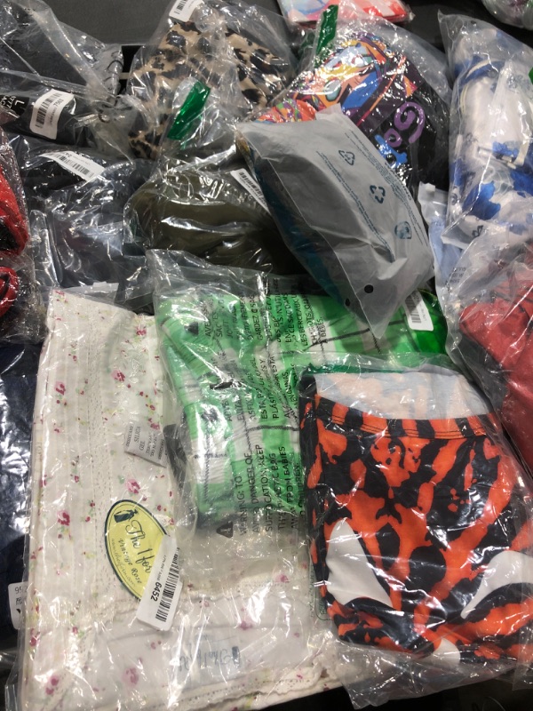 Photo 1 of BOX LOT OF MIXED CLOTHES!!!!