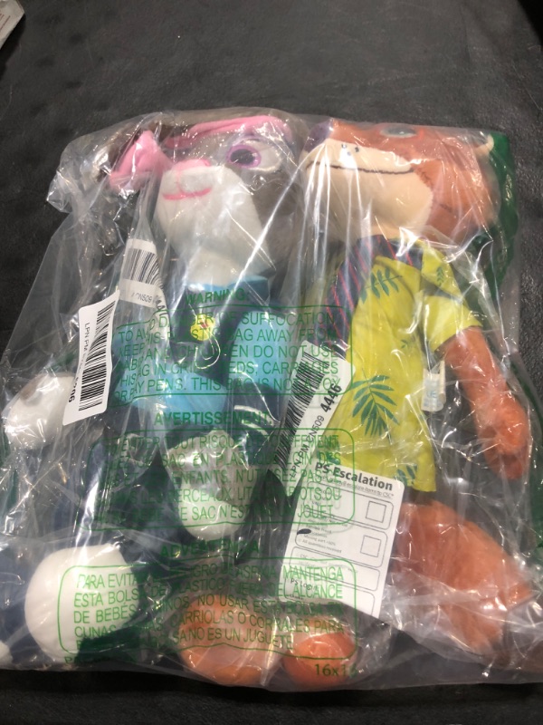 Photo 2 of 15.7in Judy Hopps and Nick Wilde Plush Toy Famous Movie Characters Dolls Birthday Gifts for Friends.(2 pcs)