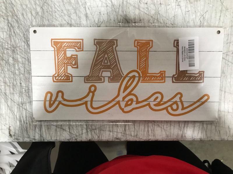 Photo 1 of Fall vibes sign 