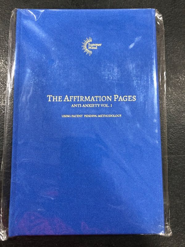 Photo 2 of Summer Mind | The Affirmation Pages: Anti-Anxiety Vol. 1. Journal | Guided Writing of Positive Affirmations to Calm Anxiety & Deepen Self-Awareness | Includes Prompts for Weekly Reflections