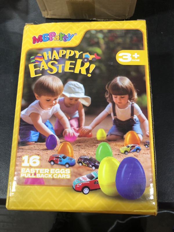 Photo 1 of EASTER EGGS PULLBACK CARS