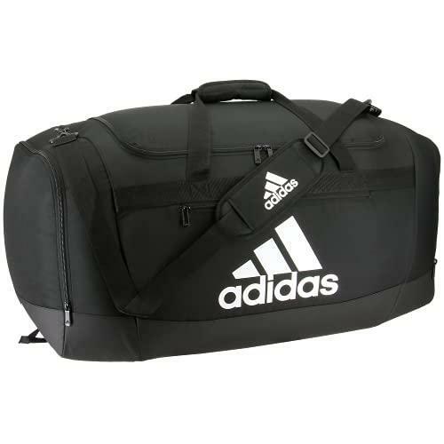 Photo 1 of  adidas Defender 4 Large Duffel Bag, Black/White, One Size
