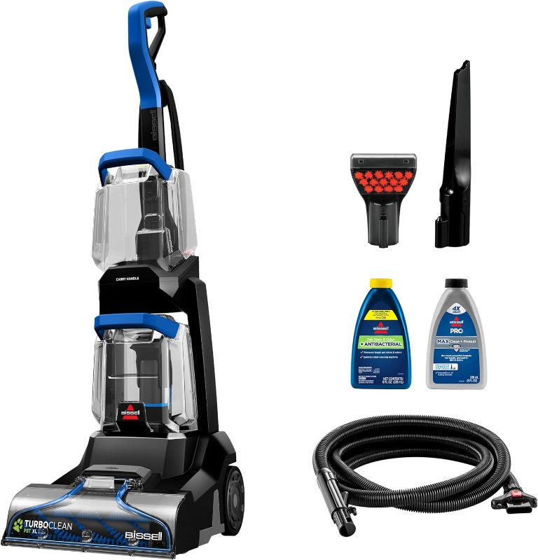 Photo 1 of  BISSELL TurboClean Pet XL Upright Carpet Cleaner, Upholstery Tough Stain Tool & Formula included, 3746 