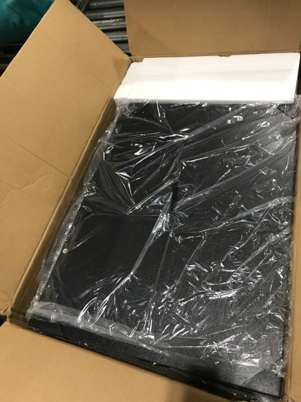 Photo 1 of Bestier Bakers Rack with Power Outlets, Height Adjustable Microwave Stand, Kitchen Storage Shelf Rack with 8 S-Shaped Hooks, Coffee Bar Table 5 Tiers Black 60Inch with Power Outlet Black