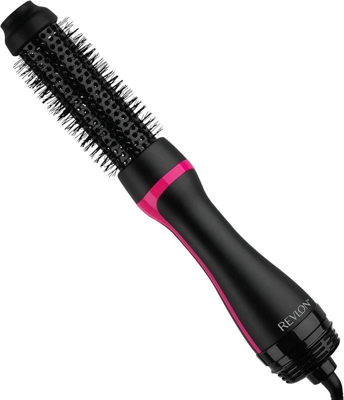 Photo 1 of  REVLON One Step Root Booster Round Brush Dryer and Hair Styler | Fight Frizz and Add Volume, (1-1/2 in) 