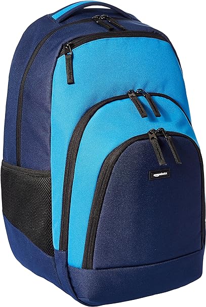 Photo 1 of AmazonBasics Campus Backpack, Blue
