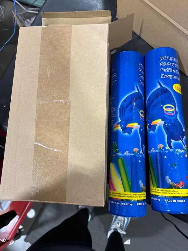 Photo 1 of 200 Pack Valentines Day Cards with Glow Sticks Valentine's Day Gifts for Boys Girls Teens Neon Bracelets Glow Necklaces Valentine Classroom Exchange Cards for School Prize Party Favor