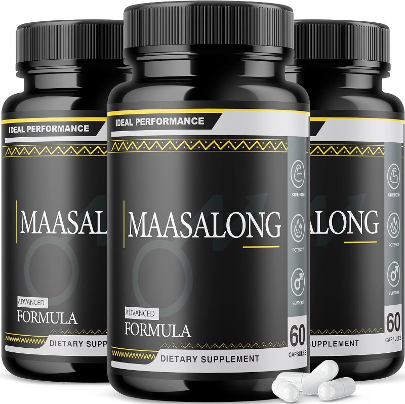 Photo 1 of (3 Pack) Maasalong Advanced Formula Masalong (180 Capsules) 