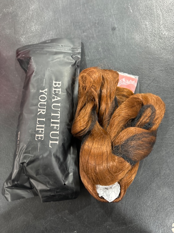 Photo 1 of FORCUTEU Light Brown Drawstring Ponytail Extension Long Body Wavy Brown Ponytail Extension for Women 26inch Synthetic Ponytail Hair Extension(Light Brown) 26 Inch (Light Brown)