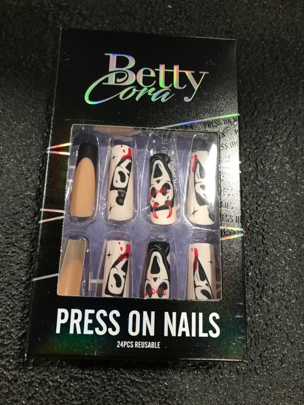 Photo 1 of 24 pcs reusable press on nails 