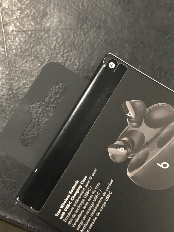 Photo 1 of Beats Studio Buds - True Wireless Noise Cancelling Earbuds - Compatible with Apple & Android, Built-in Microphone, IPX4 Rating, Sweat Resistant Earphones, Class 1 Bluetooth Headphones - Black Black Studio Buds
