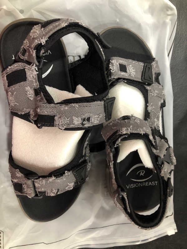 Photo 1 of Casual Beach Sandals (gray) size 8.5