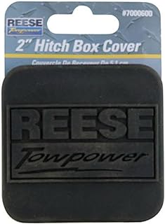 Photo 1 of Reese Towpower 7000600 Receiver Tube Cover Black, 2 inch- 2 PACK