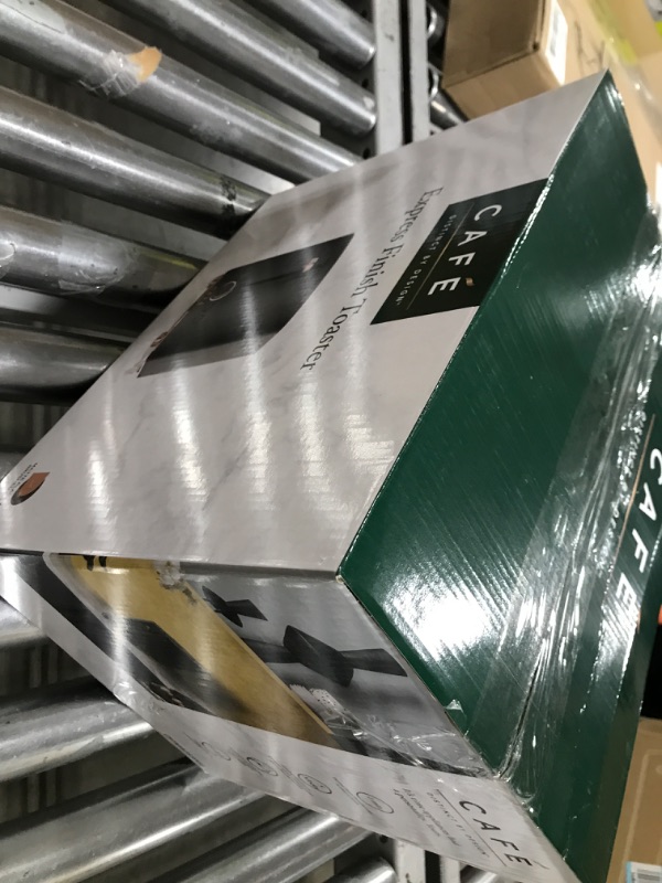 Photo 1 of Café Express Finish 2-Slice Toaster | Extra-Wide Slots, Extra Lift for Waffles, Pastries, Texas Toast & More | 4 Pre-Set Functions, 8 Shade Options | Countertop Kitchen Essentials | Matte Black 2-Slice Matte Black