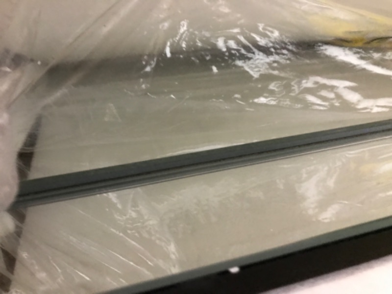 Photo 1 of Pregaspor Mirror on Mirror Wall Mirror for Bathroom, 24" x 36" Rectangular Frameless Bathroom Vanity Mirrors for Wall, Polished Beveled Edge Decorative Mirrors for Living Room, Washroom and Bedroom