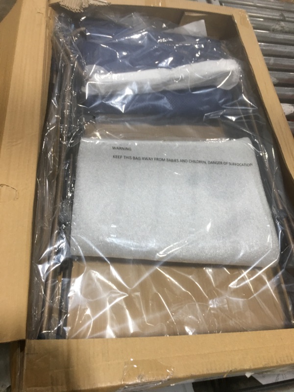 Photo 1 of TIMBER RIDGE Lightweight Aluminum Directors Chair with Side Table, Portable Camping Chair with Swivel Back for Camping and Outdoors, Heavy Duty Supports 350 lb