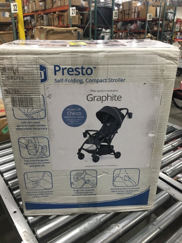 Photo 1 of Chicco - Presto - Self Folding Compact Stroller 