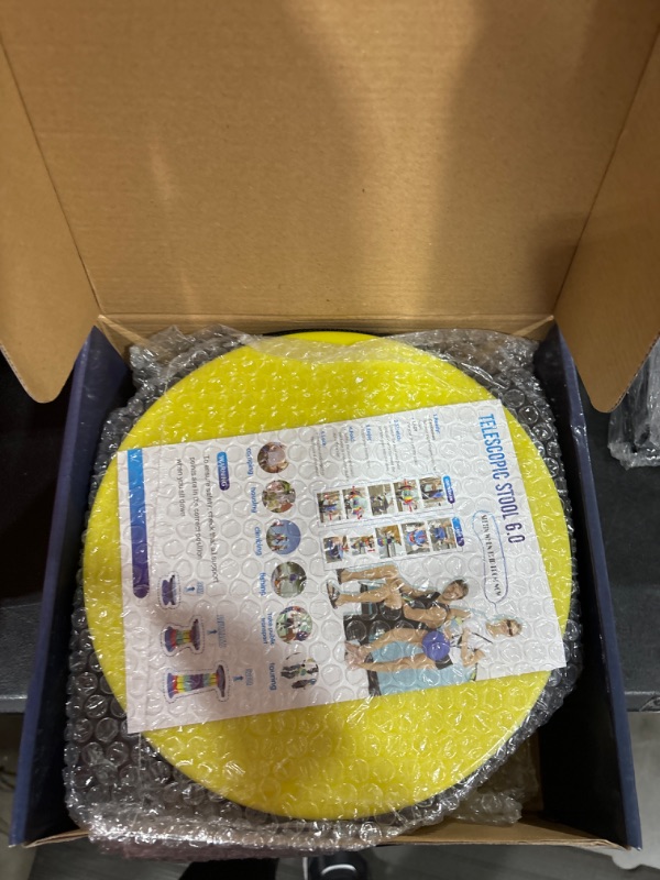 Photo 1 of Adjustable Retractable Portable Collapsible Folding Stool for Adults Heavy Duty with Load Capacity 770 lbs, Collapsible Chair Camping Stool for Travel Hunting?Black? (Tartrazine)