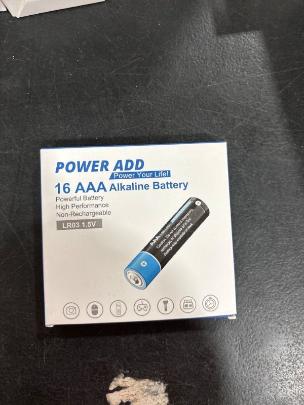 Photo 1 of CHANGBAISHAN AAA Batteries 16 Pack, High Capacity Alkaline AAA Batteries for Home or Office, Non-Rechargeable 16 Count AAA