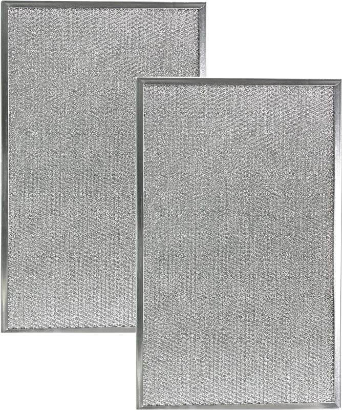 Photo 1 of 2 PACK Air Filter Factory 12-1/4 X 17-1/4 X 3/8 Range Hood Aluminum Grease Filters