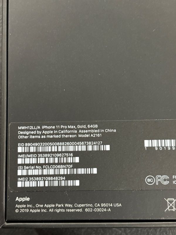 Photo 6 of Apple iPhone 11 Pro Max [64GB, Gold] + Carrier Subscription [Cricket Wireless]